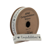 Ribbon Congratulations 15mm